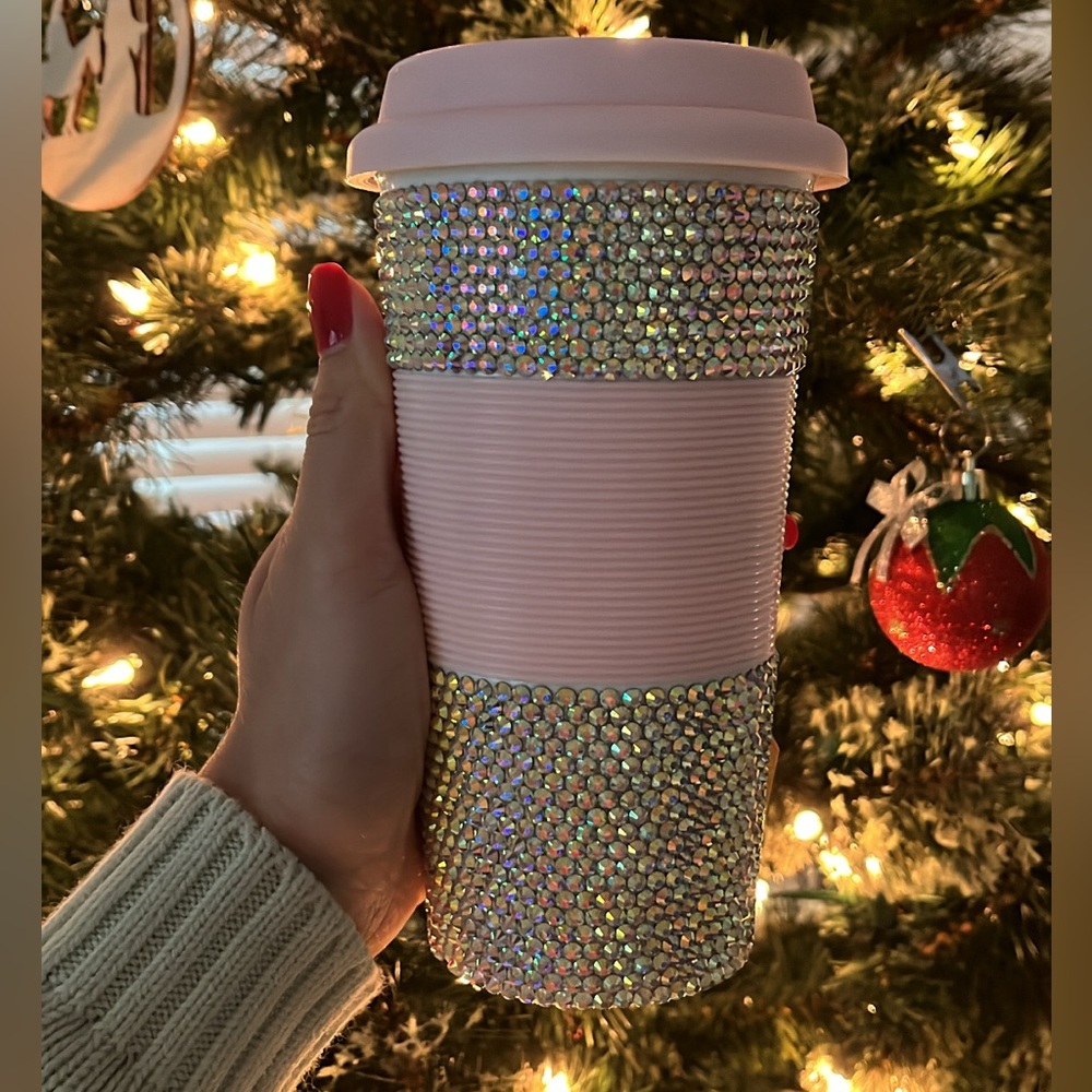 Crystal coffee/tea cups keeps drink nice and hot. Bpa free, glass crystal cup